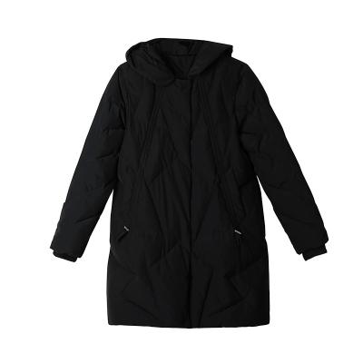 China Wholesale Fashion Black Breathable Latest Good Price Winter Warm Down Jacket For Women Hooded Jackets for sale