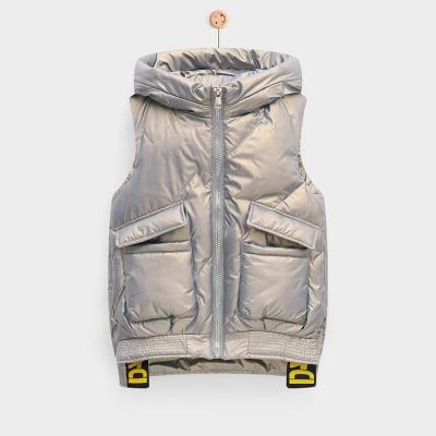 China 2021 Children's Breathable Fashion Clothes Winter Coat Jacket Hooded Goose Down Duck Down Vest for sale