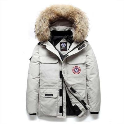 China Wholesale Custom Logo OEM High Quality Winter Waterproof Keep Warm Long Duck Down Jacket for sale