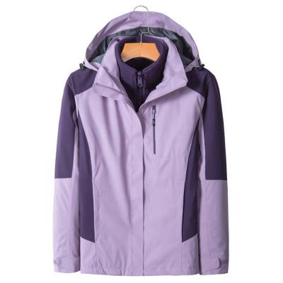 China Mountain Breathable Ski Rain Women Jacket Waterproof Windproof Hardshell Breathable 3 Layer Outer Jacket for sale