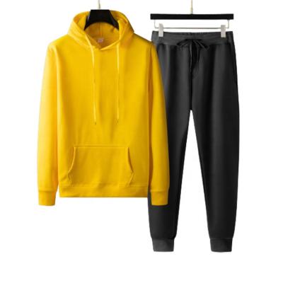 China Latest New Viable Wholesale Fashionable Brand Sweater And Pants Suit Casual Suit Men's Hoodie for sale