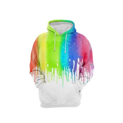 China Anti-pilling 2021 autumn/winter 3D-printed painted fashion hoodies for men and women for sale