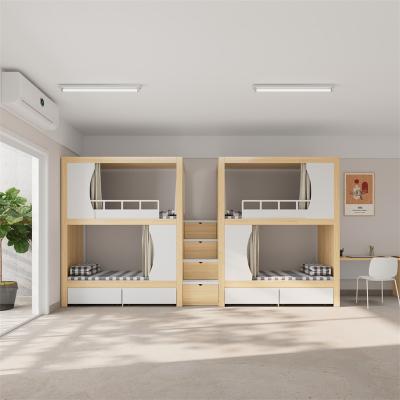 China Cama de cama moderna para albergue juvenil con pautas de montaje fáciles en venta