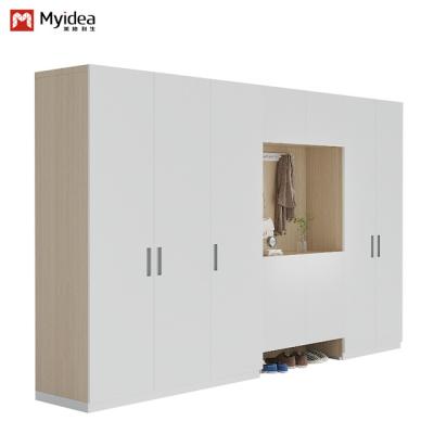 China Armario de almacenamiento blanco para cama de cama por MYIDEA Muebles de oficina en Foshan estilo moderno en venta