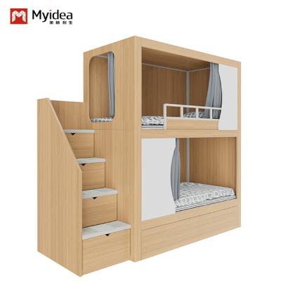 China 2600 X 900 X 2400mm School Bunk Bed With Cutting Drilling And Galvanizing for sale