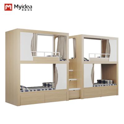 China Modern Bunk Bed For Youth Hostel With Easy Assembly Guidelines for sale