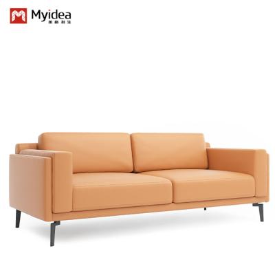 China Waiting Area Comfortable Modern Office Sofa With Wooden Frame made in Foshan factory Myidea for sale