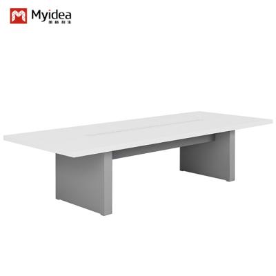 China Modern Office Furniture Conference Table White Color for sale