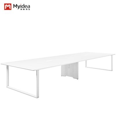 China Steel Office Furniture Meeting Table Modern Conference Desk for sale