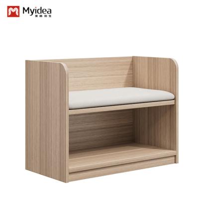 Chine Tabouret de chaussure en bois de luxe moderne produit par Myidea Repose-pieds polyvalent pour la maison salon chambre à coucher ou hôtel Utilisation également comme armoire à chaussures à vendre