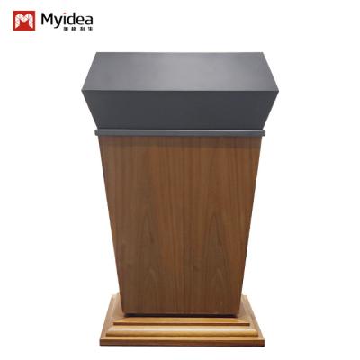 Cina Moderno Lectern Pannello di legno Materiali in acciaio e plastica Palcoscenico Grande centro eventi Scuola Sala riunioni Ufficio Hotel Palestra all'aperto in vendita