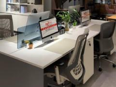 Modern minimalist style staff desk