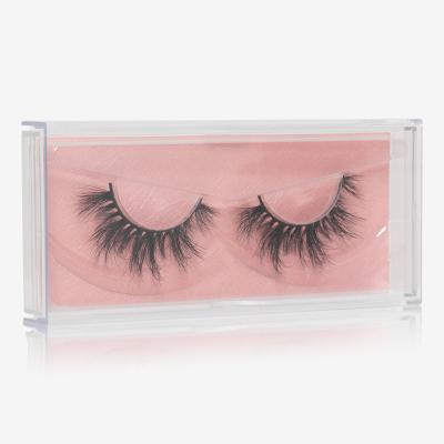 China 1 Pair Strands Synthetic Hair Fake Dramatic 3D Eyelashes Handmade for sale