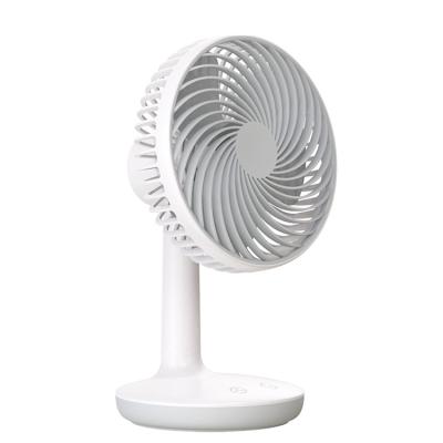 China 2020 New Auto Roataing Auto Rotating Portable Table Fan With Rechargeable Battery for sale