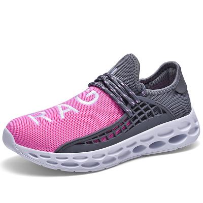 China Fashion\newcomers comfortable\durable\breathable\flexible women shoes 2021 super light multiple colors men women human race sports shoes for sale