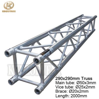 China Durable Aluminum Moving Pin Square Event Stage Truss For Concert for sale