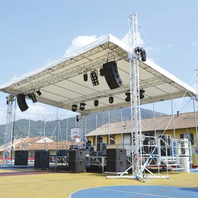 China Cheap Outdoor Aluminum Events Flat Roof Truss With Concert Stage for sale