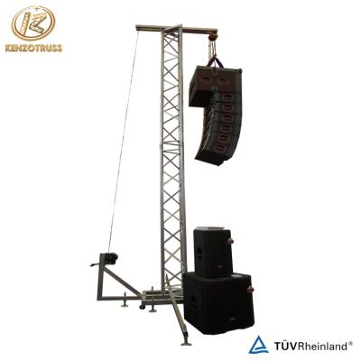 China Aluminum Events Line Array Speaker Truss Stand For Sale for sale