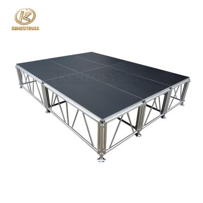 China Laminated Plywood Customized Exhibition Event Stage Concert Stage Equipment for sale