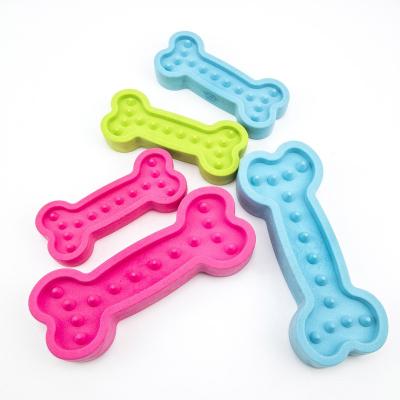 China Eco Friendly TPR Puppy Chew Bone Toys Pet Durable Foam Dog Chewing Toys for sale