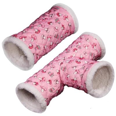 China Winter Hamster Lambswool Viable Mini Pet Tunnel Bed for sale