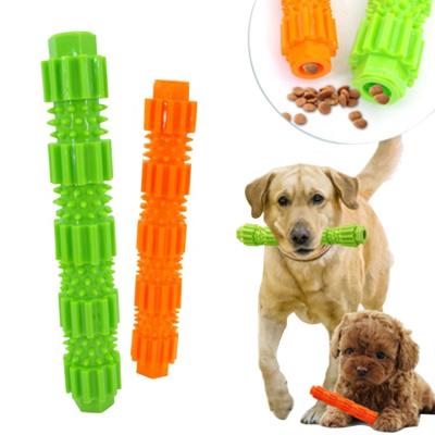 China Fun Pet Dispens Toy Dog Food Dispenser Toys Stocked Interactive Dog Treat Toy for sale