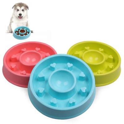 China Slow Dog Maker Eco-Friendly Healthy Eating Pet Feeder Bowl Dog Feeding Bowls for sale