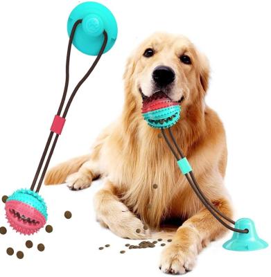 China Sustainable TPR Sucking Disc With Ball Dog For Chewers Aggressive Dog Chewing Toys for sale