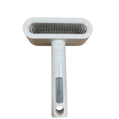 China Hair Cleaning Peffiti Pet Moulder Brush Chip Comb Deshedding Brush Dog Grooming Tool for sale