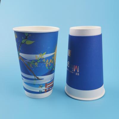 China Eco Friendly 14Oz Reusable Bamboo Fibre Coffee Cups for sale