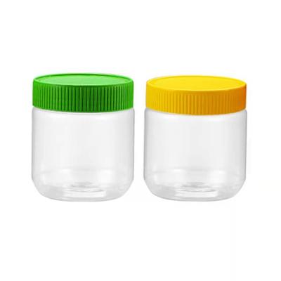 China envases de plástico de los cacahuetes del tarro 150ml 250ml del alimento para animales que embalan 170ml pequeños en venta