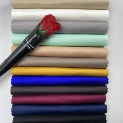 China China Tear-resistant Textile Solid Color 3%spandex 97%cotton Twill Shrink-Resistant Fabric For Shirt for sale