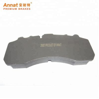 China Auto Brake Pads WVA29169 29177 Fits For Renault And For Volvo Trucks OEM Standard Size for sale