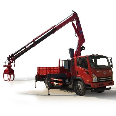 China TRUCK CRANE ZJ150 claw holding grabbing device, max grabbing weight is 1000kg for hydraulic truck crane for sale