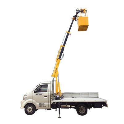 China Other DC12V/24V/220V/380V 800kg 1300kg Other Small Forklift Crane Price Pivot Pickup Truck Cheap Crane for sale