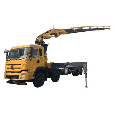 China TRUCK CRANE 30 Ton Knuckle Boom Crane Mounted 8x4 China Truck Crane With Remote Control for sale