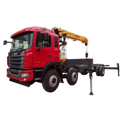 China TRUCK CRANE 10 tons high cost performance telescopic boom truck crane truck mounted crane with remote operation for sale