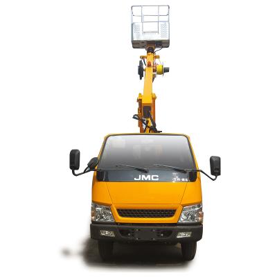 China skylift crane 23m 24m high running 6 wheel aerial platform truck mounted upright boom 1280*710*1200mm for sale