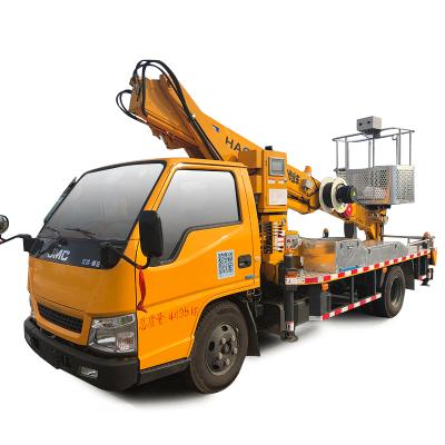 China 20m aerial work hydraulic truck mounted platform price in china 1280*710*1200mm for sale