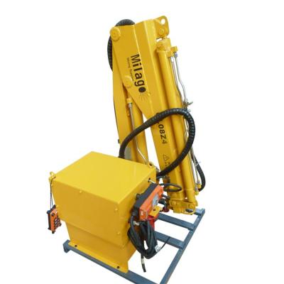 China TRUCK CRANE 200kg Small Mini Crane Boom Pickup Crane Hydraulic Crane For Sale for sale