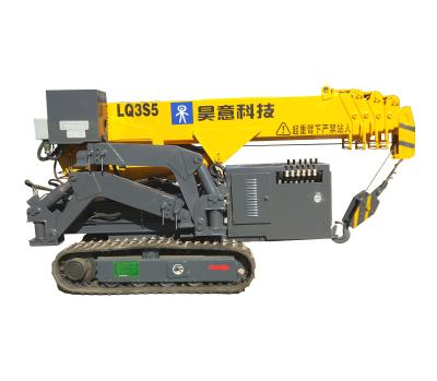 China Other 3 Ton Small Crawler Crane Spider Crane Low Price With 5 New Booms Radio Control High Quality On Sale for sale