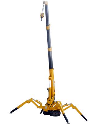 China Other 3 Ton Hydraulic Crawler Crane Spider Crane Boom Lift Mounted Arm for sale