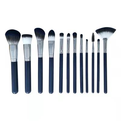 China Angular Blush 12 Pcs Beginner Makeup Brush Set Other Makeup Brushes 2021 Makeup for sale