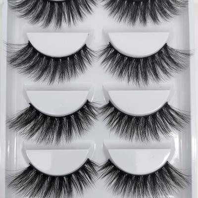 China 5 Pairs Sensitive False Eyelashes Natural Cilios Eyelashes OEM Wimpern by Shidishangpin for sale