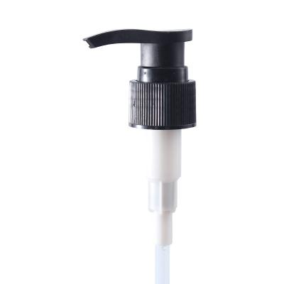 Cina Non Spill 24/400 Black Plastic Lotion Hand Pump per coperchio di bottiglia Ordine personalizzato accettato in vendita