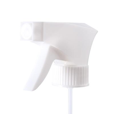 China 28 400 Trigger Sprayer Hand Trigger Sprayer Plastic white Trigger Sprayer for Bottles for sale