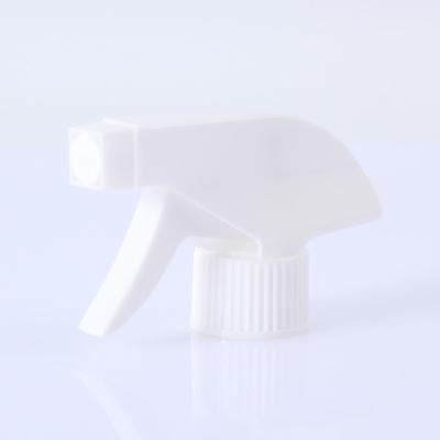 China Non Spill 28mm Plastic Bottle Trigger Sprayer for Water Cleaning Bottle Custom Order for sale