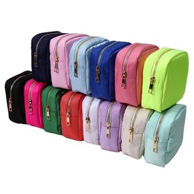 China Fashion Multifunctional waterproof large capacity elegant Makeup bag Custom pattern cosmetic bag Necessary nylon pouch for home for sale