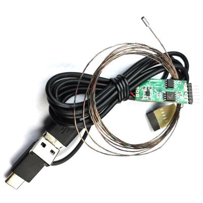 China Super 120 Degree Field of View OEM Mini OV6946 1.8MM 400x400 30fps Endoscope USB Camera Module with 120 Degree Wide Field of View LED Light for Medical Devices for sale