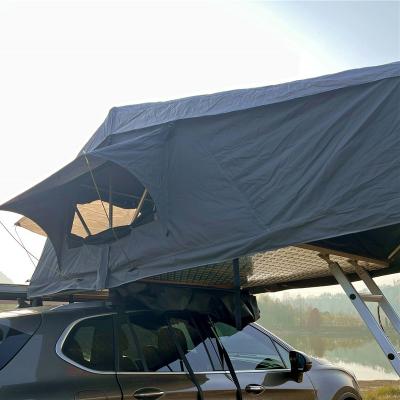 China Diagonal Bracing Type Aluminum Easy Folding Top Forward Roof Top Tent for sale